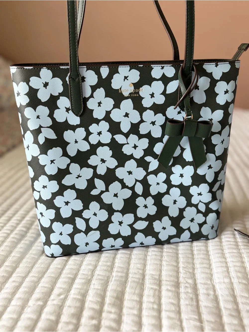 kate spade Floral Tote with Wallet